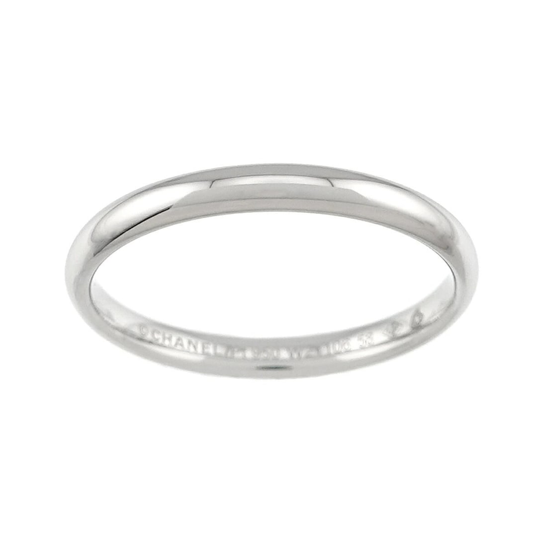 Chanel John Parisien #58 Ring, Platinum. (1 of 9)