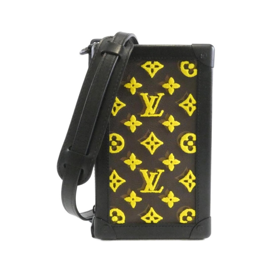 Louis Vuitton Monogram Tuftage Vertical Soft Trunk M45079 Shoulder Bag: --- Catalog ---Category: SizeSize (HxWxD): 20cm x 13cm x 8cm / 7.87'' x 5.11'' x 3.14''Category: DesignType: Shoulder bagColor: Jaune, MarronGender: Women,MenMaterial: Coated canvas Category:
