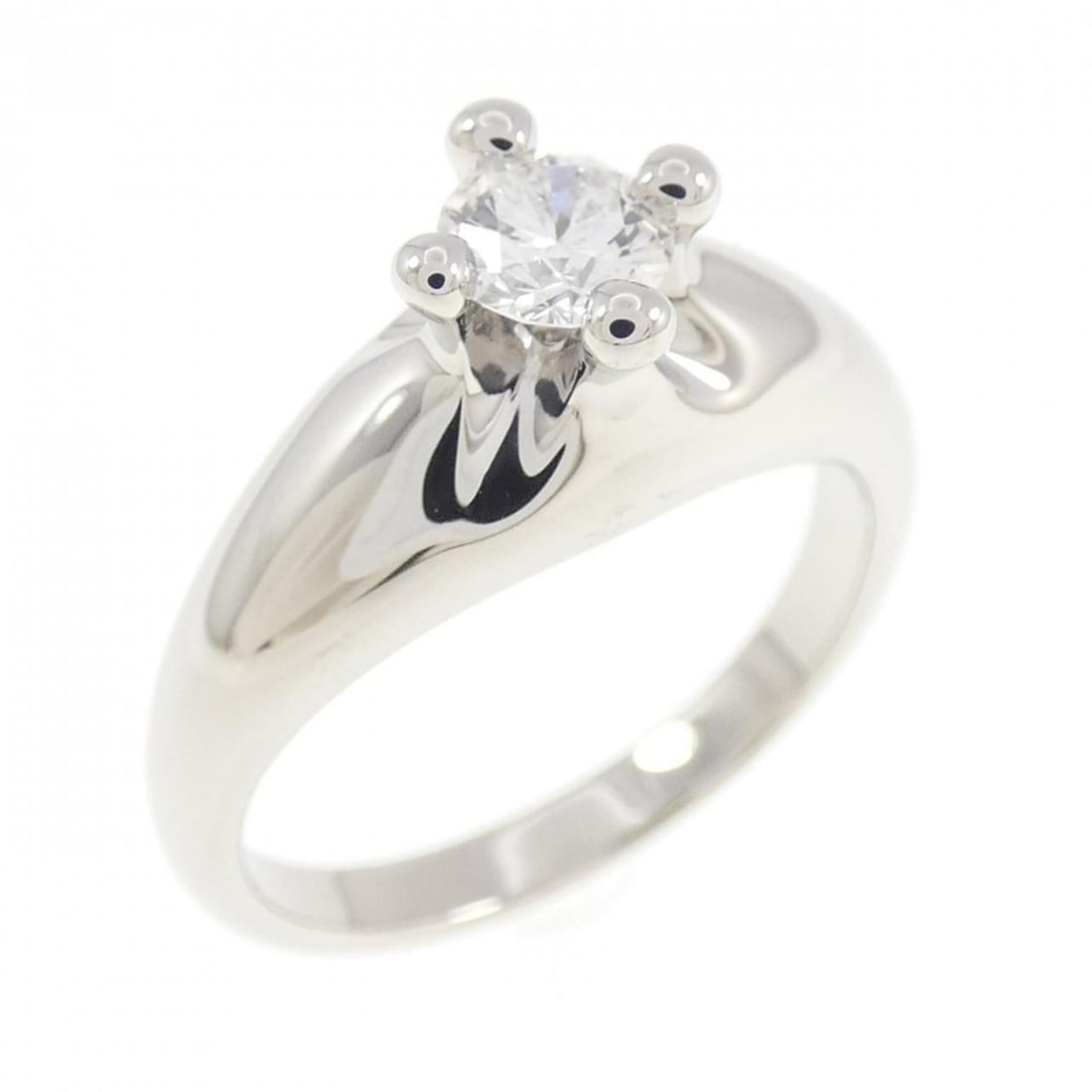 Bvlgari Corona Ring 0.309CT F VVS2: --- Catalog ---Category: SizeJP Size: 9.5US Size: 5Category: DesignType: Band ringStone: DiamondGender: WomenMaterial: Platinum 950Category: GeneralBrand: Bvlgari--- Item List ---Section:
