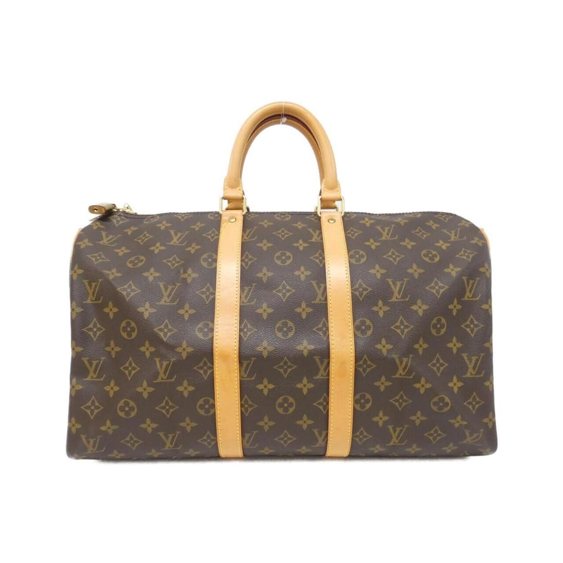 Louis Vuitton Monogram Keepall Bandoulière 45cm M41418 Boston Bag: --- Catalog ---Category: SizeSize (HxWxD): 27cm x 45cm x 20cm / 10.62'' x 17.71'' x 7.87''Category: DesignType: Boston bagColor: MarronGender: Men,WomenMaterial: Coated canvas Hardware Color: GoldCate