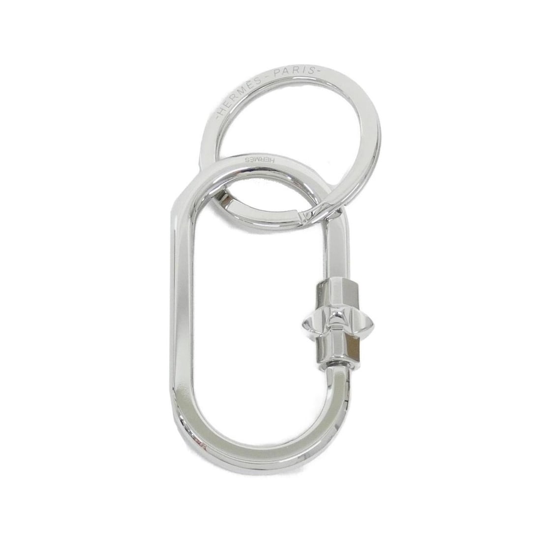 Hermes Medor 100109FJ Keyring: --- Catalog ---Category: DesignType: KeyringColor: SilverGender: Women,MenMaterial: Stainless steelCategory: GeneralMPN: 100109FJBrand: Hermes--- Item List ---Section: ConditionRanking: Rank A Used -