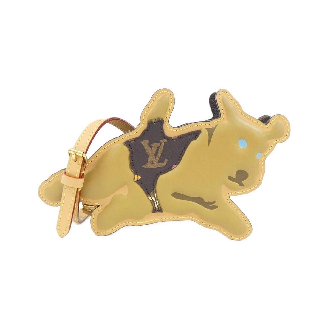 Louis Vuitton Monogram Craggy Dog on Strap M83342 Shoulder Bag: --- Catalog ---Category: SizeSize (HxWxD): 13cm x 24cm x 4cm / 5.11'' x 9.44'' x 1.57''Category: DesignType: Shoulder bagColor: Brown, Chocolate, MarronGender: Women,MenMaterial: Coated canvas ,