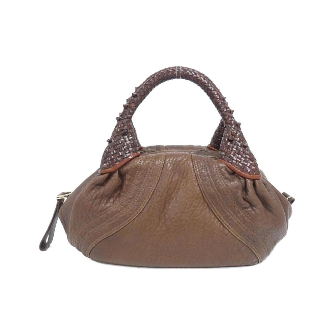 Fendi MINI SPY 8BL078 RQI Handbag: --- Catalog ---Category: SizeSize (HxWxD): 18cm x 34cm x 13cm / 7.08'' x 13.38'' x 5.11''Category: DesignType: HandbagColor: BrownGender: WomenMaterial: Leather Hardware Color: GoldCategory: