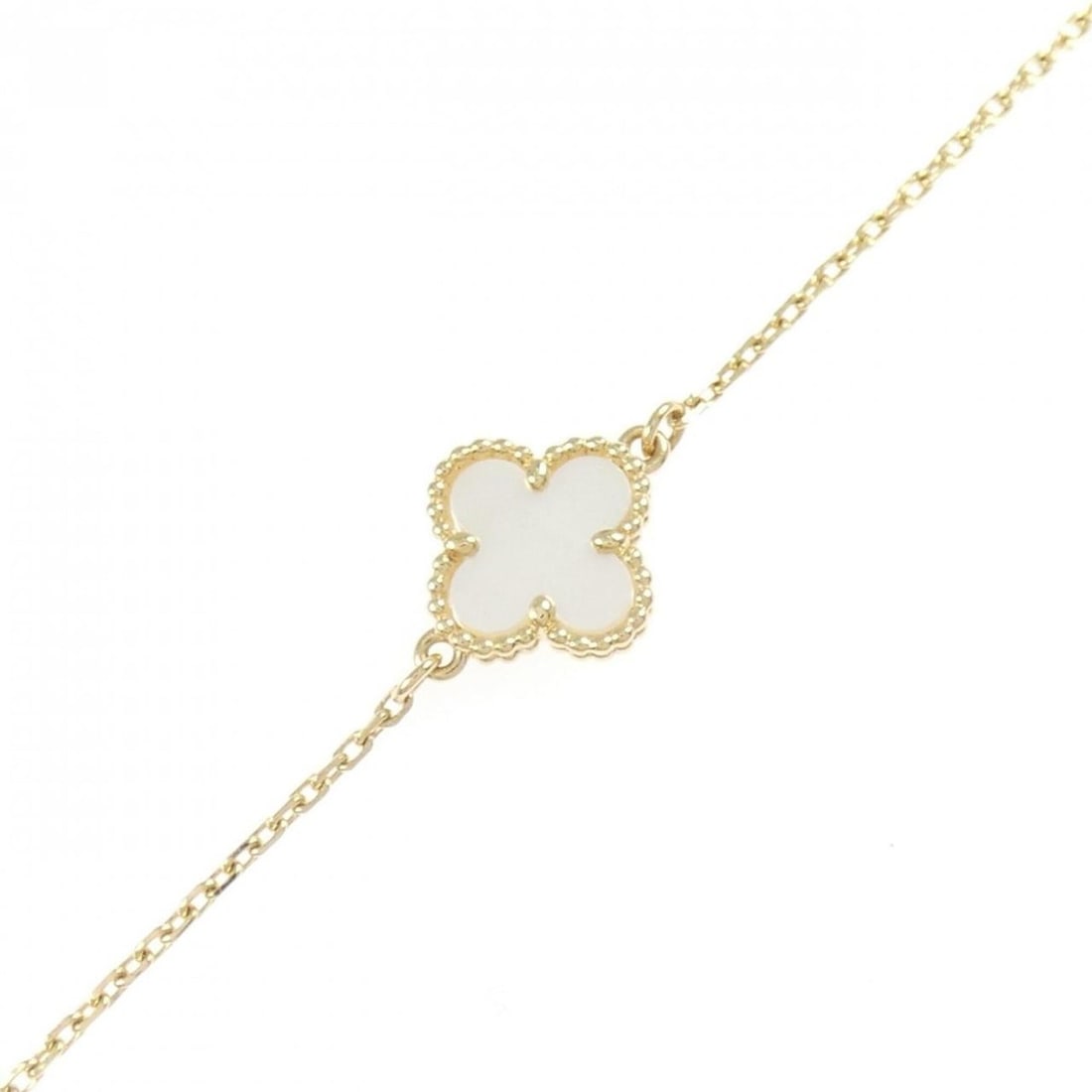 Van Cleef & Arpels Sweet Alhambra Bracelet: --- Catalog ---Category: SizeLength: 16.5cm - 18cm / 6.49'' - 7.08''Category: DesignType: Charm braceletGender: WomenMaterial: Yellow gold (18K)Category: GeneralBrand: Van Cleef & Arpels--- Item List