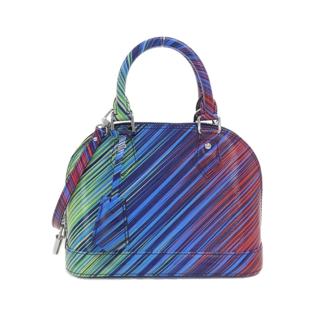 Louis Vuitton Epi Tropical Alma BB M51304 Handbag: --- Catalog ---Category: SizeSize (HxWxD): 17cm x 24cm x 12cm / 6.69'' x 9.44'' x 4.72''Category: DesignType: HandbagColor: VertGender: WomenMaterial: Leather Hardware Color: SilverLeather/Fur Type: