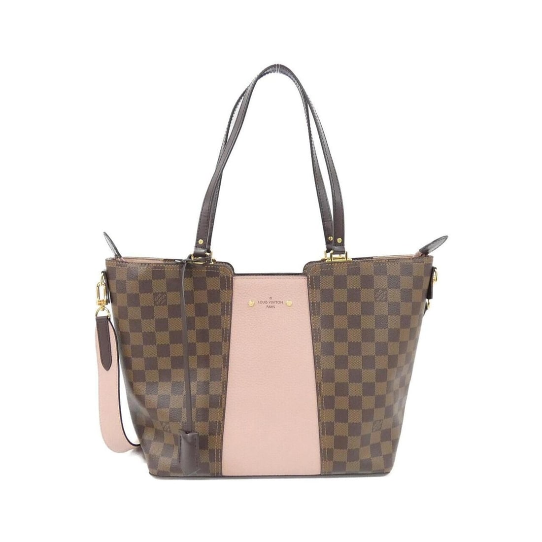Louis Vuitton Damier Jersey N44041 Handbag: --- Catalog ---Category: SizeSize (HxWxD): 26cm x 42cm x 14cm / 10.23'' x 16.53'' x 5.51''Category: DesignType: HandbagColor: Ebene, MagnoliaGender: WomenMaterial: Coated canvas , Leather Hardware