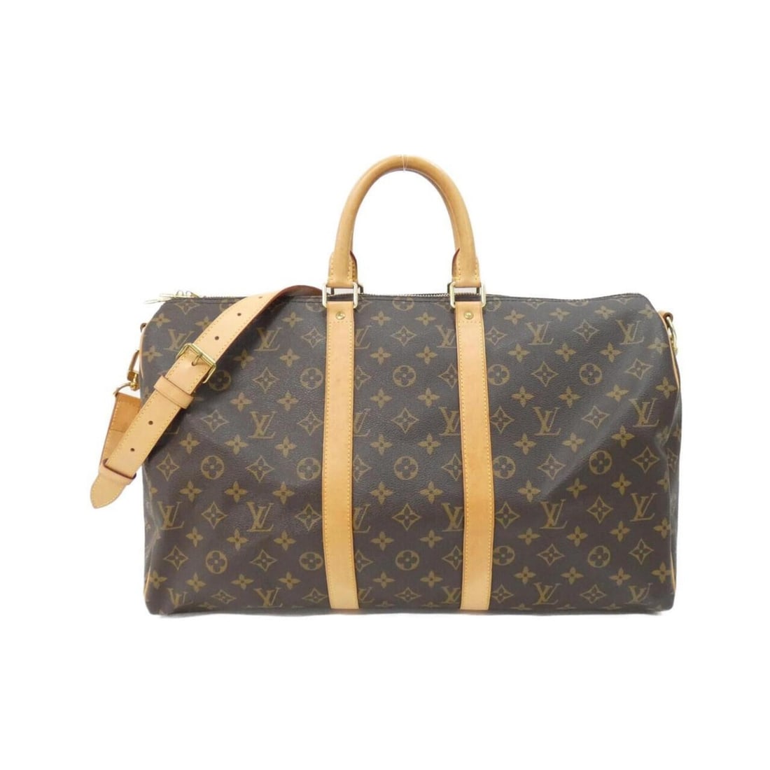 Louis Vuitton Monogram Keepall Bandoulière 45cm M41418 Boston Bag: --- Catalog ---Category: SizeSize (HxWxD): 27cm x 45cm x 20cm / 10.62'' x 17.71'' x 7.87''Category: DesignType: Boston bagColor: MarronGender: Men,WomenMaterial: Coated canvas Hardware Color: GoldCate