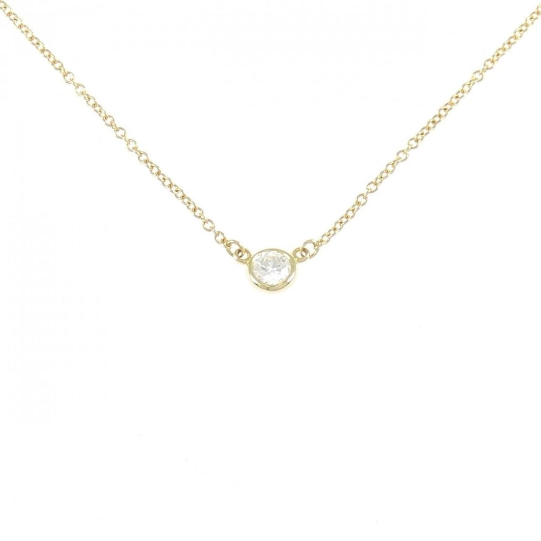 Tiffany & Co. By the Yard Necklace: --- Catalog ---Category: SizePendant Size: 4.5mm / 0.17''Neck Circumference: 39 cm / 15.35''Category: DesignStone: DiamondGender: WomenMaterial: Yellow gold (18K)Necklace Type: NecklaceCategory: