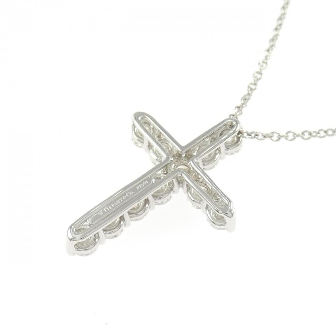 Tiffany Medium Cross Necklace - 4