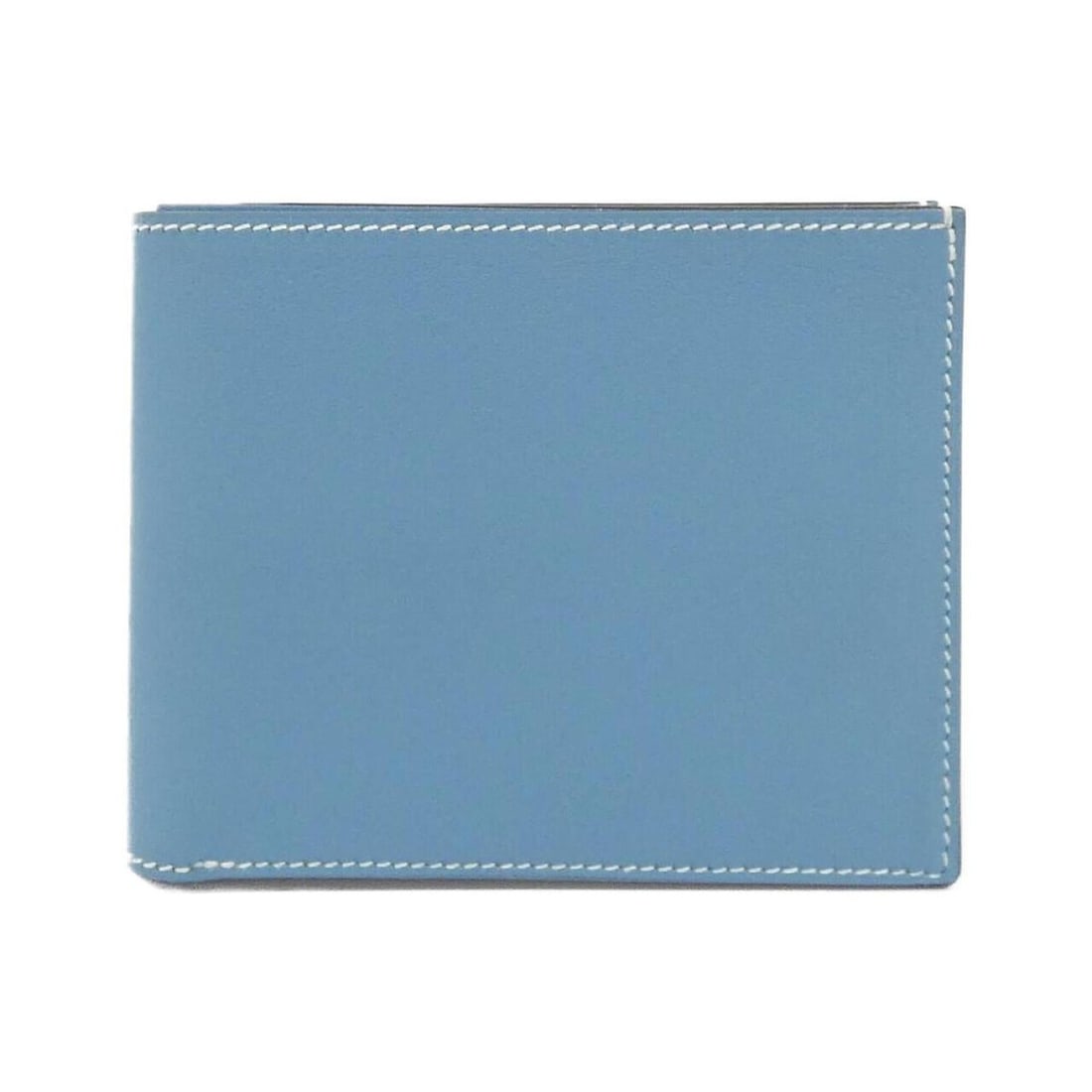 Hermes CLOCHETTE Citizen Twill Compact Wallet 085205CA: --- Catalog ---Category: SizeSize (HxWxD): 9cm x 11.5cm x 2cm / 3.54'' x 4.52'' x 0.78''Category: DesignType: Bill wallet (bi-fold)Color: BlueGender: MenMaterial: Swift leather Category: GeneralMPN: