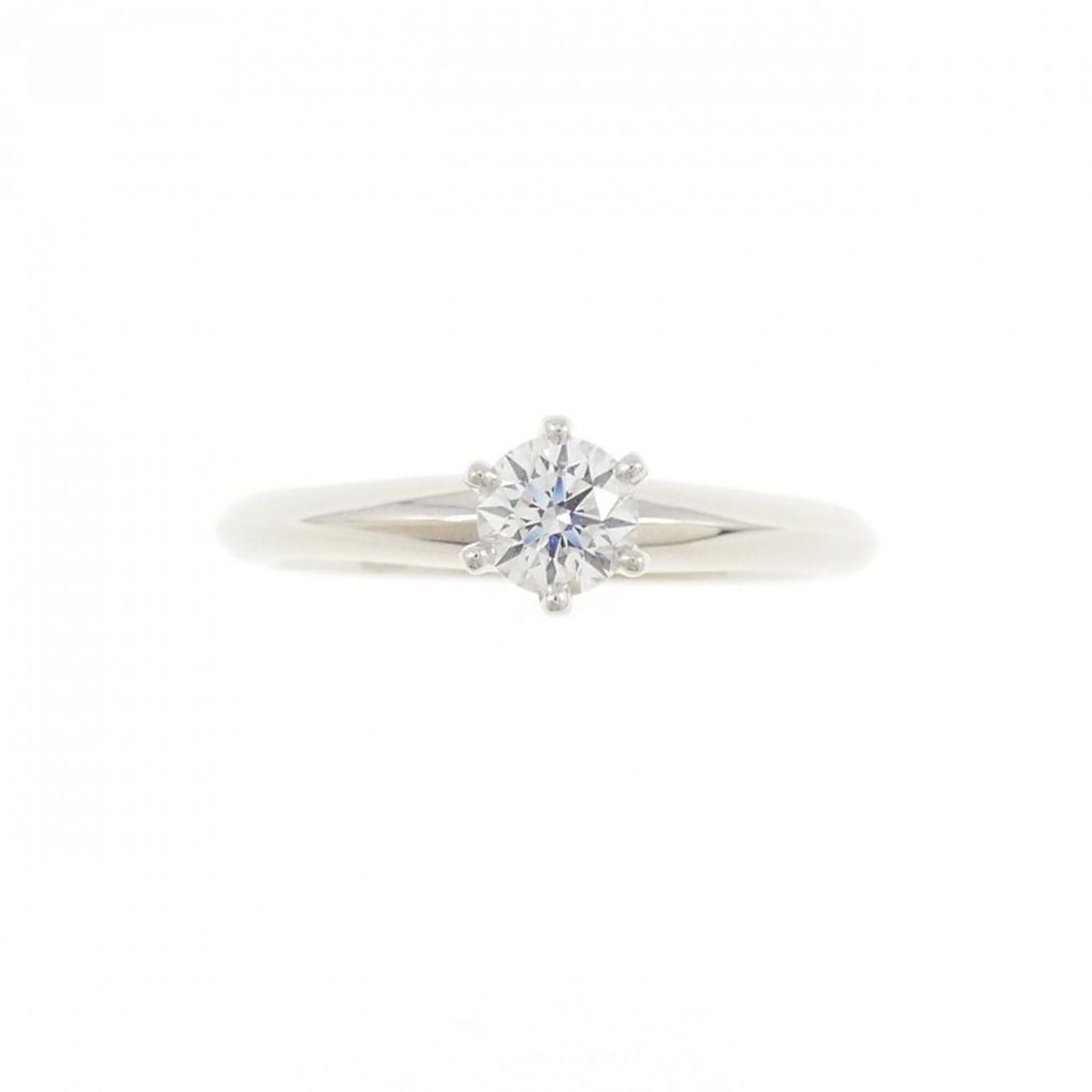 Tiffany Classic Solitaire Ring 0.24ct E VS1 3EXT - 2