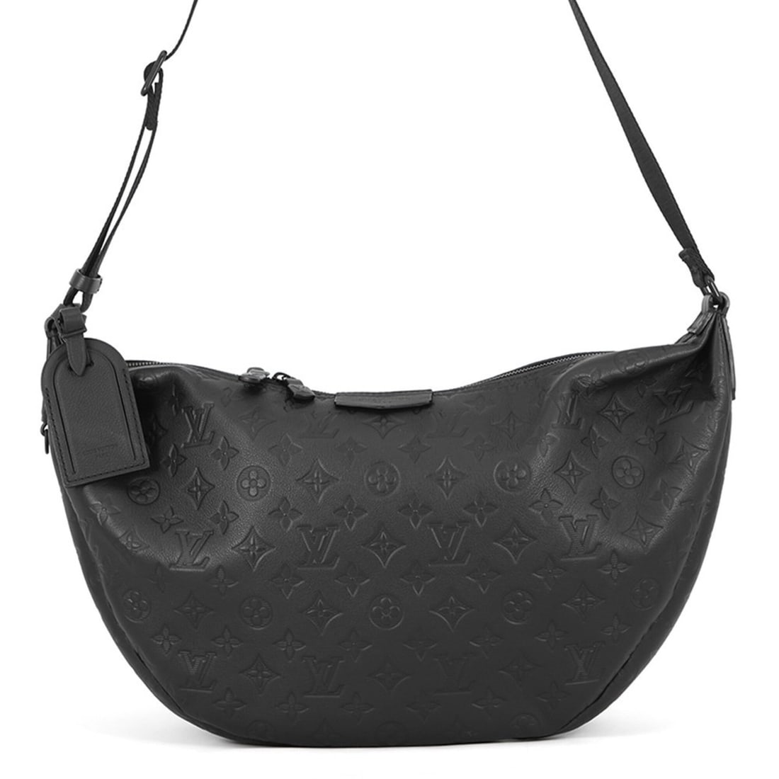Louis Vuitton Monogram Shadow Hobo Hammock Bag M12850 Shoulder Bag, Men's Handbag, Black, Handbag (1 of 14)