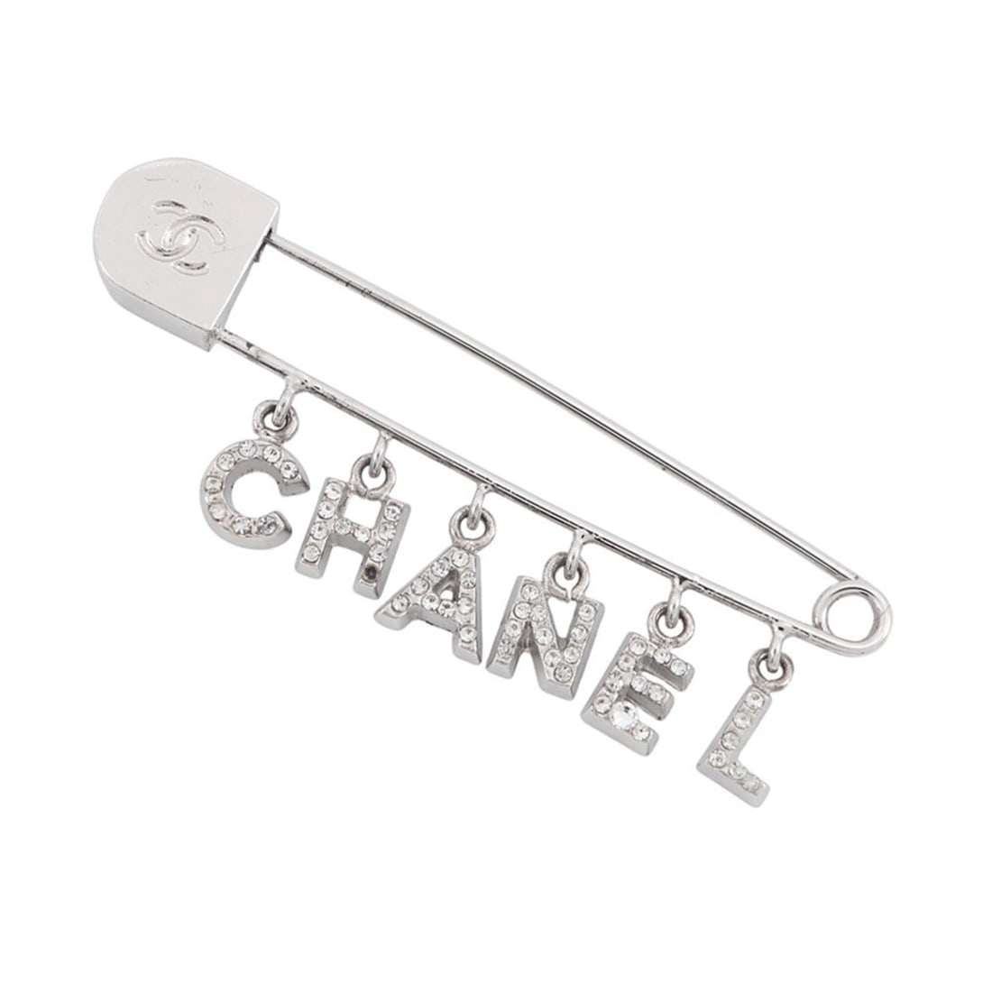 Chanel brooch with rhinestones 01 P CHANEL BROACH (1 of 17)
