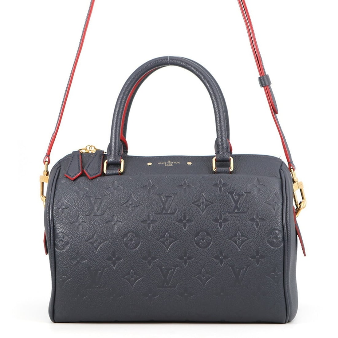 Louis Vuitton Monogram Empreinte Speedy Bandoulière 25 M43501 Handbag. handbag, 2-way shoulder bag. (1 of 17)