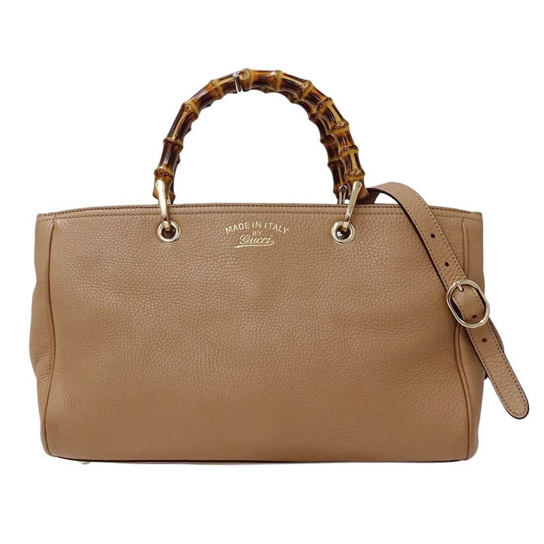 Gucci women's handbag, brand name, bamboo, handbag/shoulder bag, 2-way, leather, beige, 323660: --- Catalog ---Category: SizeSize (HxWxD): 19.5cm x 35cm x 14cm / 7.67'' x 13.77'' x 5.51''Category: DesignType: Handbag, Shoulder bagColor: BeigeGender: WomenMaterial: Leather Category: GeneralMPN: 3