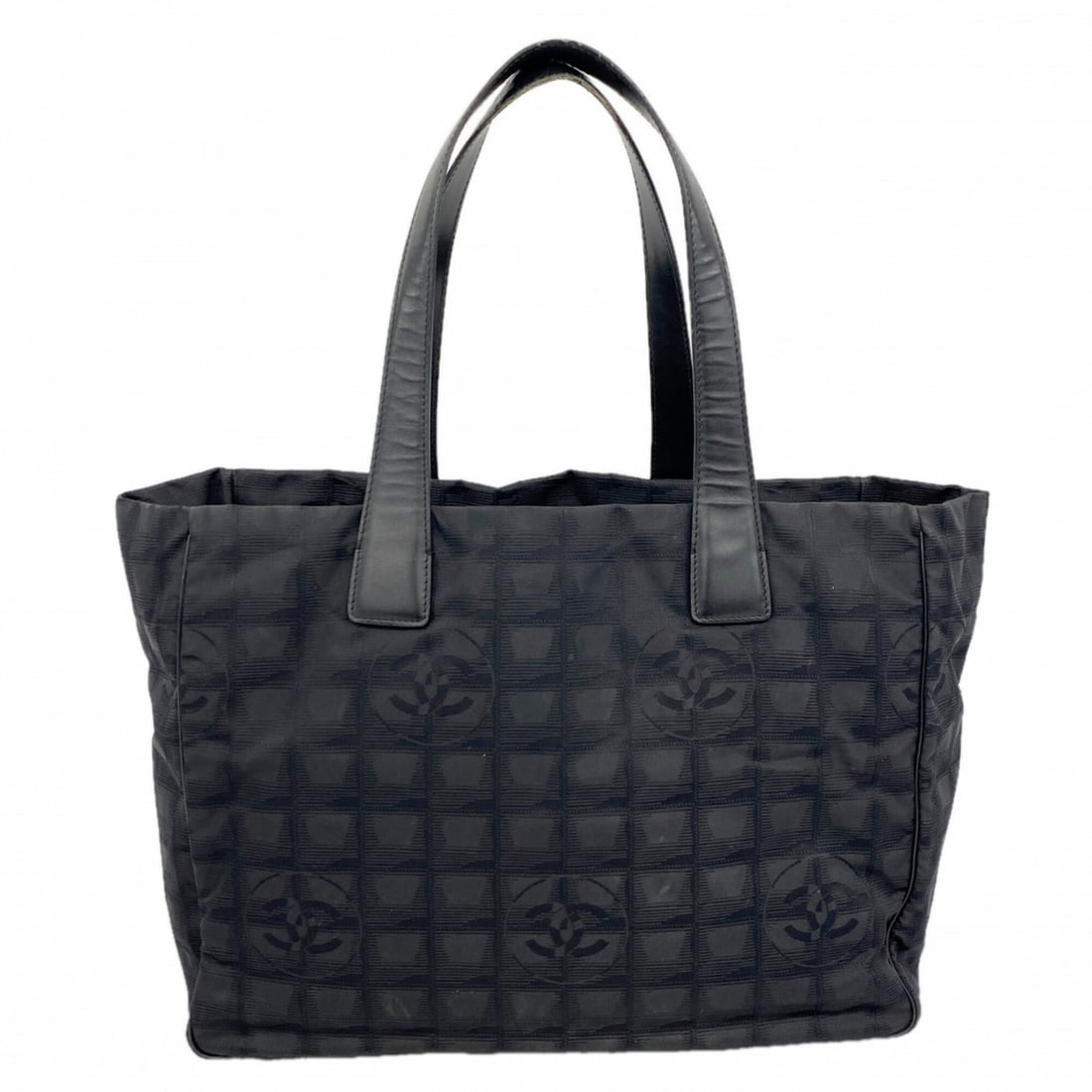 Chanel New Travel Nylon Tote Bag, Black, Women's (1 of 11)