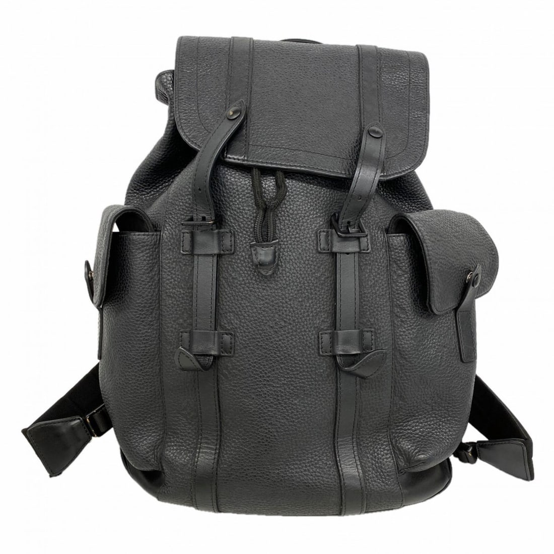 Louis Vuitton Christopher PM Backpack (M20899) - Taurillon Leather, Black, Men's (1 of 16)