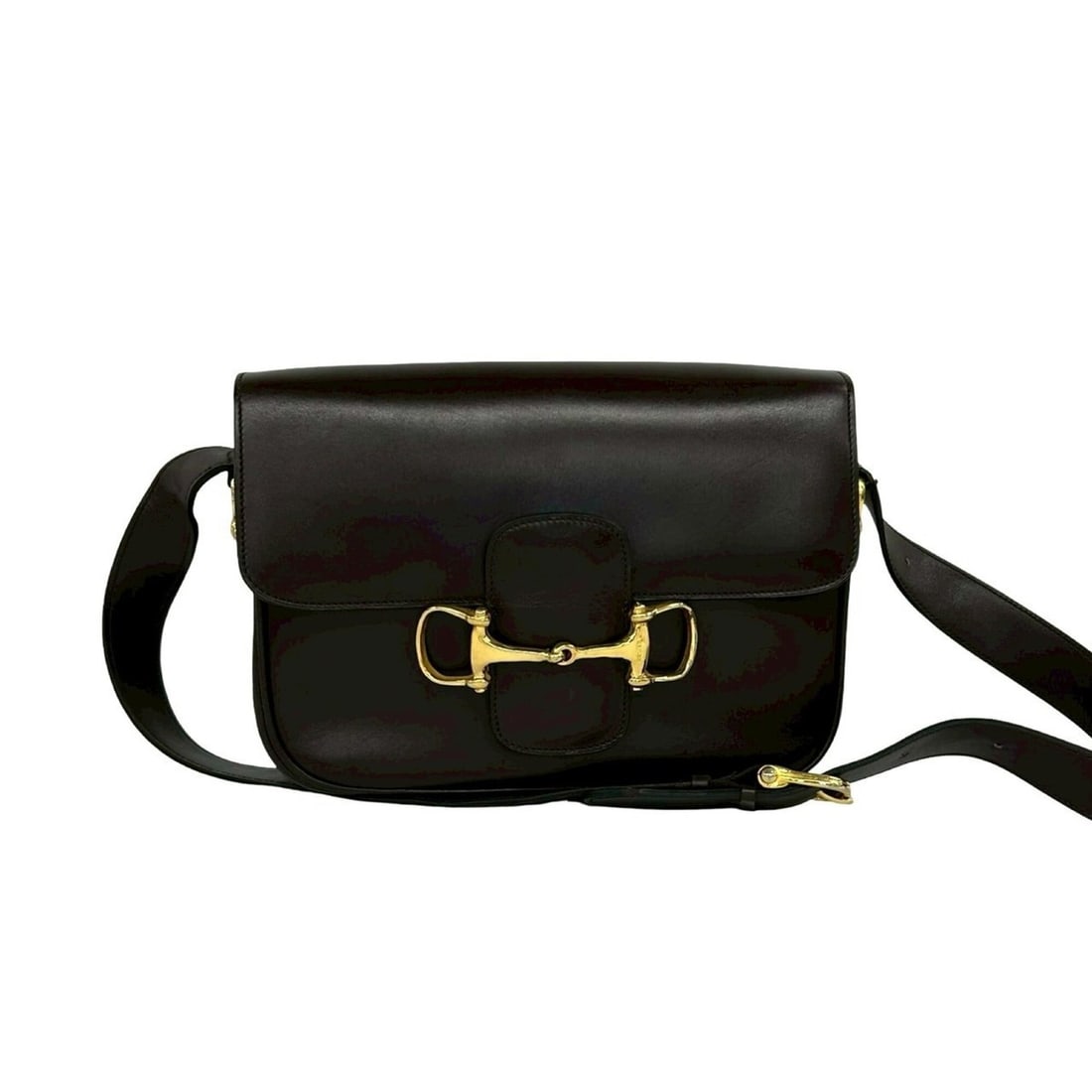 CELINE Vintage Horsebit Logo Hardware Calf Leather Semi-One Shoulder Bag Brown 30446: --- Catalog ---Category: SizeSize (HxWxD): 23cm x 16.5cm x 6cm / 9.05'' x 6.49'' x 2.36''Category: DesignType: Shoulder bagColor: BrownGender: WomenMaterial: Leather Leather/Fur Type: CalfskinCategory