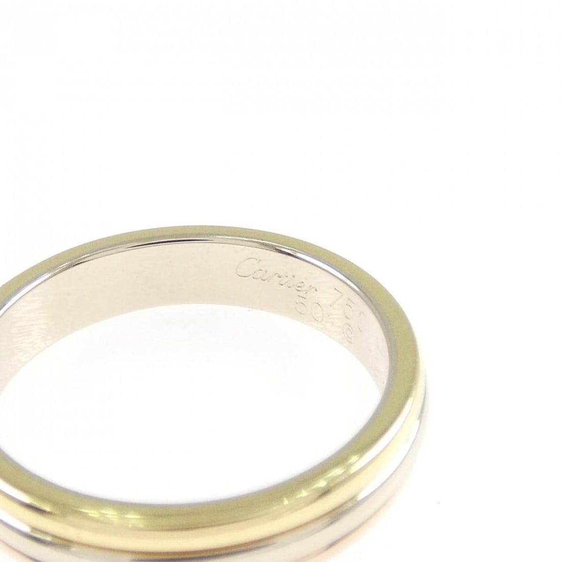 Cartier Three Gold Wedding Ring - 3
