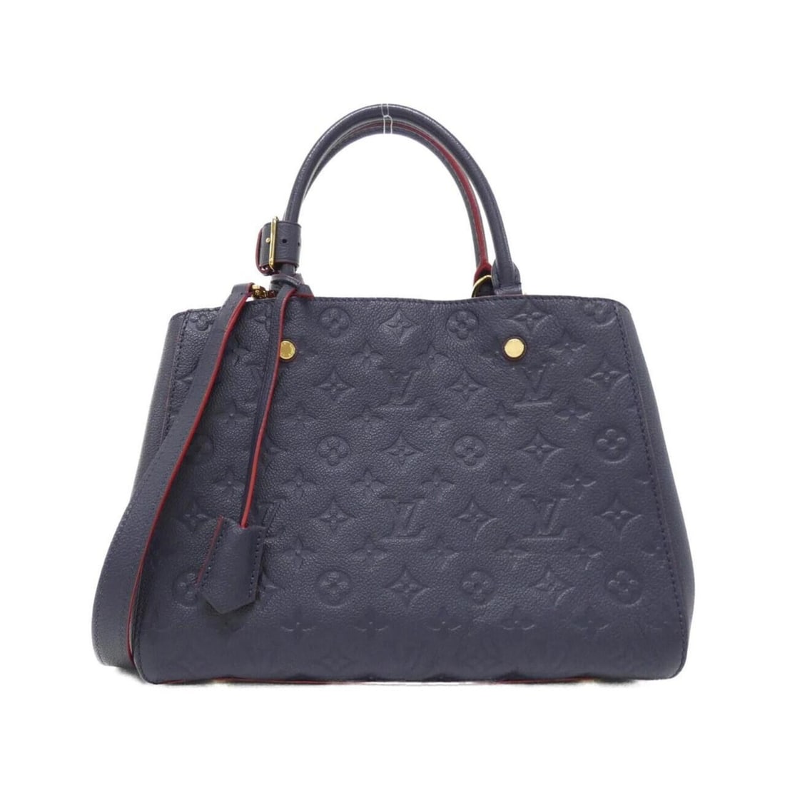 Louis Vuitton Monogram Empreinte Montaigne MM M42746 Handbag: --- Catalog ---Category: SizeSize (HxWxD): 23cm x 32cm x 15cm / 9.05'' x 12.59'' x 5.9''Category: DesignType: HandbagColor: Marine rougeGender: WomenMaterial: Leather Hardware Color: GoldLeather/Fur