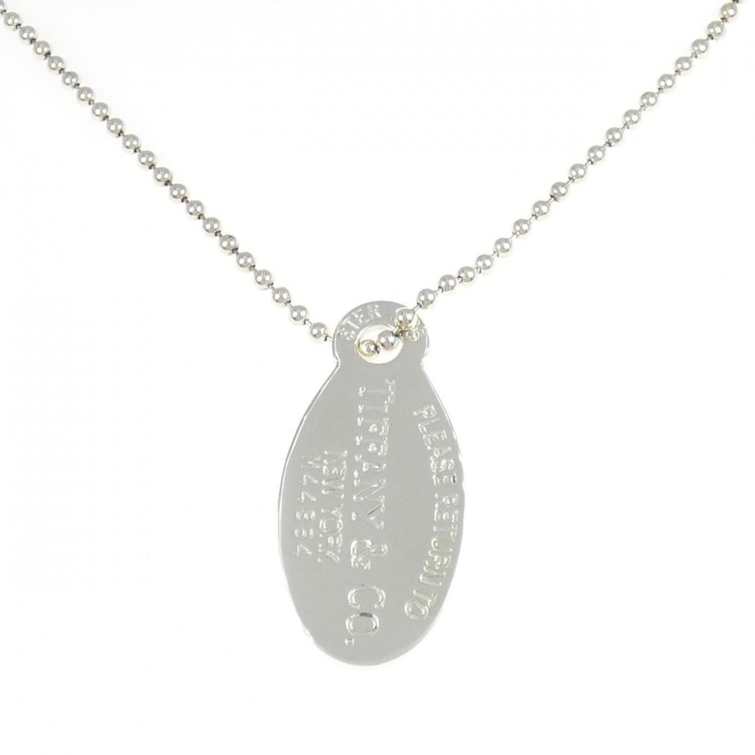 Tiffany & Co. Return to Necklace: --- Catalog ---Category: SizePendant Size: 41.9mm x 20.1mm / 1.64'' x 0.79''Neck Circumference: 86 cm / 33.85''Category: DesignGender: WomenMaterial: Silver 925Pendant Type: PendantNecklace Type: