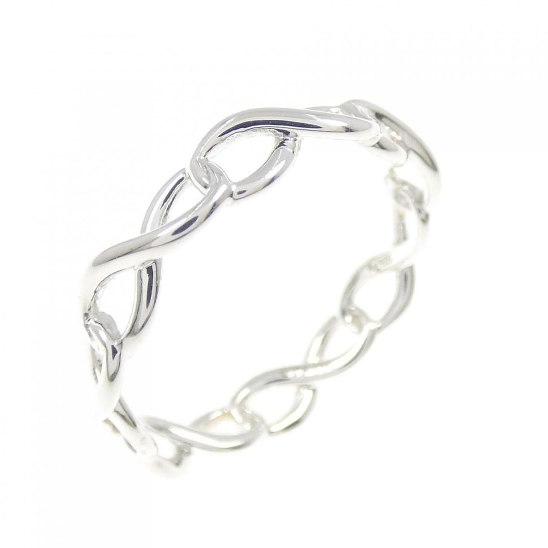 Tiffany Infinity Narrow Ring: --- Catalog ---Category: SizeJP Size: 11.0US Size: 6Category: DesignType: Band ringGender: WomenMaterial: Silver 925Category: GeneralBrand: Tiffany--- Item List ---Section: ConditionRanking: Rank A