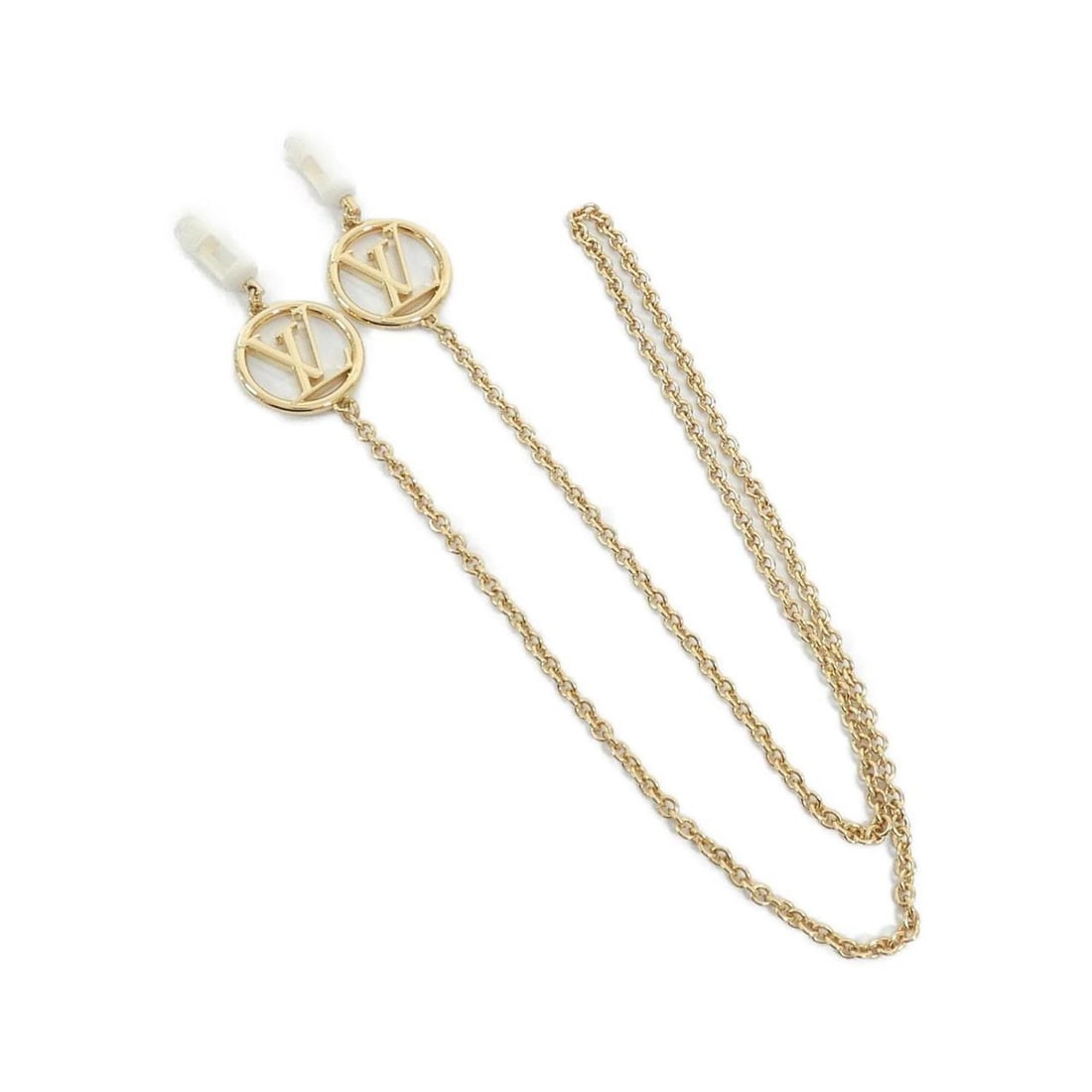Louis Vuitton Earphone Chain Louise M00404 Accessory: --- Catalog ---Category: DesignType: OthersColor: GoldGender: Women,MenCategory: GeneralMPN: M00404Brand: Louis Vuitton--- Item List ---Section: ConditionRanking: Rank A Used - A few traces of usage, 