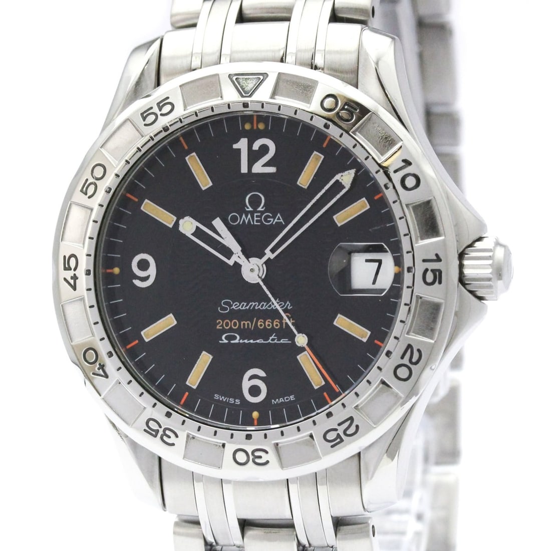 OMEGA Seamaster 200M Omegamatic Auto Quartz Mens Watch 2514.50 Polished: --- Catalog ---Category: SizeCase Diameter: 36mm / 1.42''Category: DesignType: WristwatchStyle: SportGender: MenColor (Dial): BlackMaterial (Band): Stainless steelMaterial (Case): Stainless steelCateg