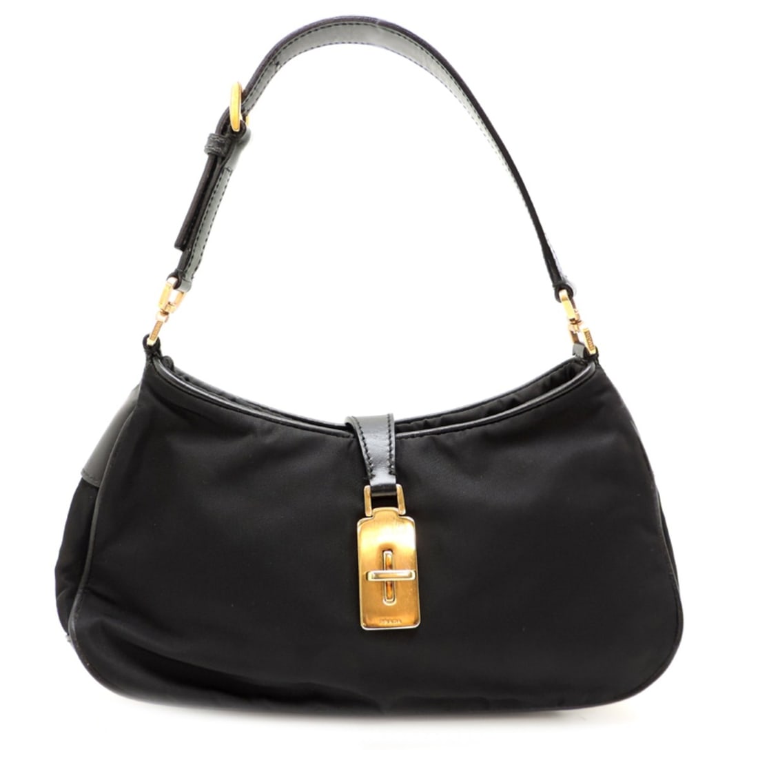 Prada Tessuto Women's Shoulder Bag, Nylon, NERO (Black) (1 of 19)