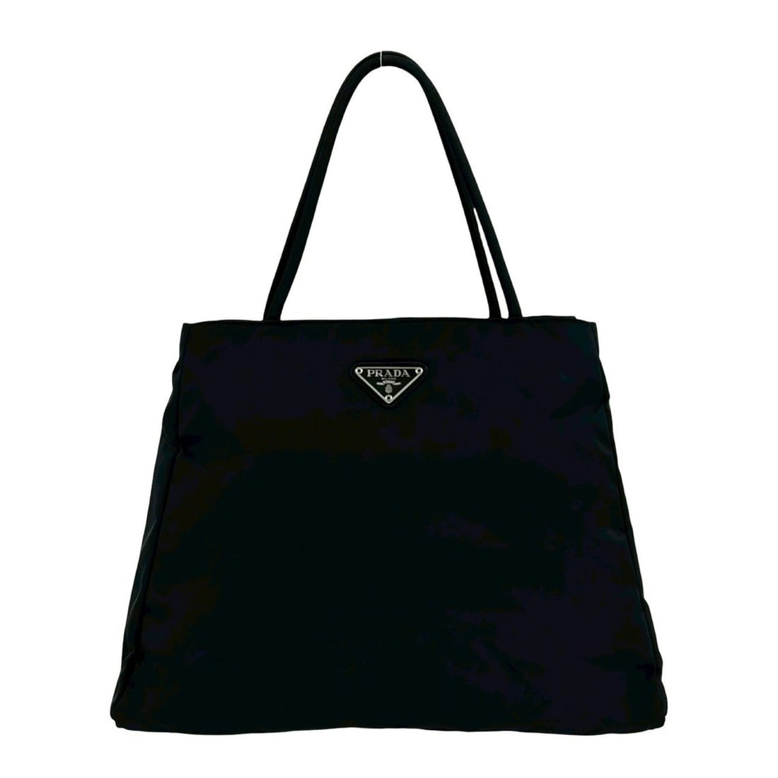 PRADA Prada Triangle Logo Plate Hardware Tessuto Nylon Handbag Mini Tote Bag Boston Black 58966: --- Catalog ---Category: SizeSize (HxWxD): 23.5cm x 32cm x 13cm / 9.25'' x 12.59'' x 5.11''Category: DesignType: Boston bag, Handbag, Tote bagColor: BlackGender: WomenMaterial: Nylon Category: General