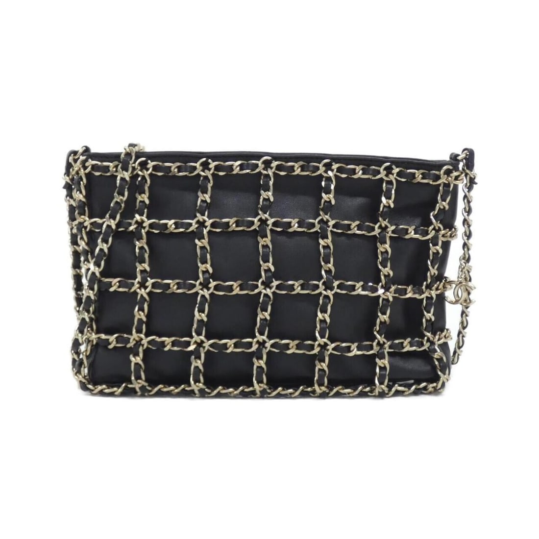 Chanel AS1622 Shoulder Bag: --- Catalog ---Category: SizeSize (HxWxD): 14cm x 22cm x 3cm / 5.51'' x 8.66'' x 1.18''Category: DesignType: Shoulder bagColor: BlackGender: Women,MenMaterial: Leather Leather/Fur Type: Lamb leatherCa