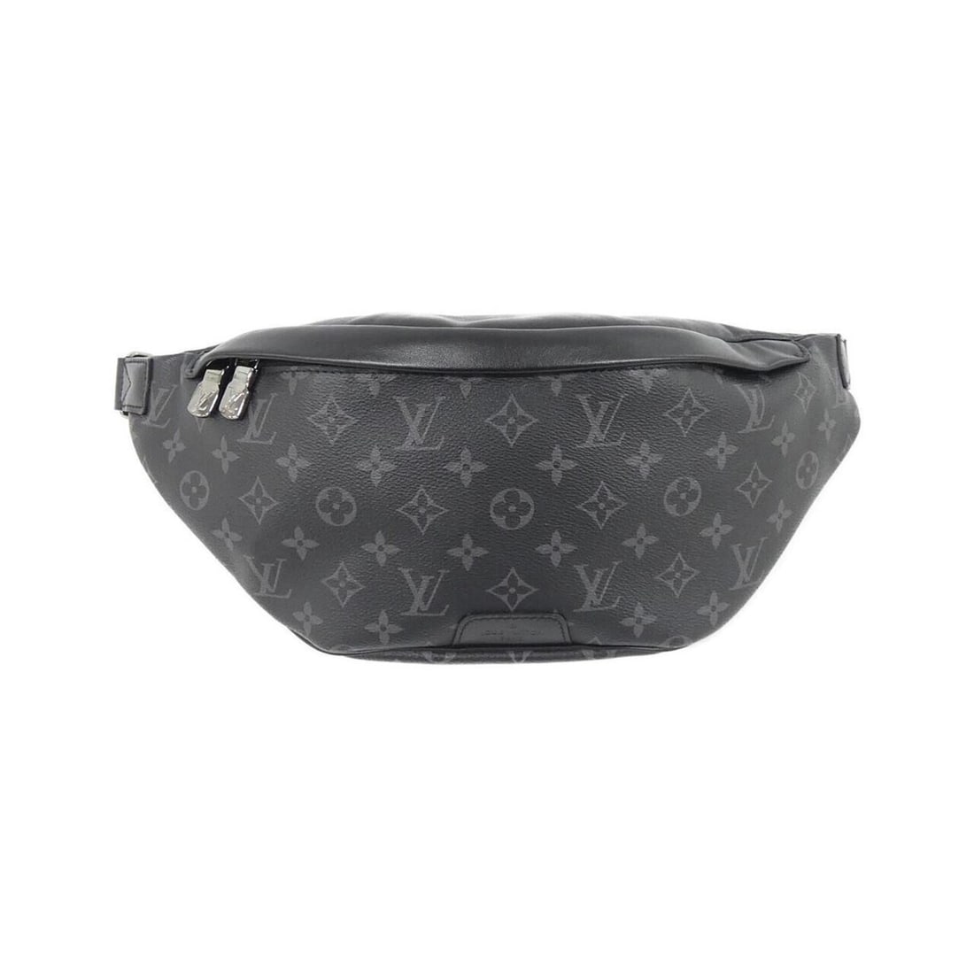 Louis Vuitton Monogram Eclipse Discovery Bumbag M44336 Body Bag: --- Catalog ---Category: SizeSize (HxWxD): 20cm x 47cm x 9cm / 7.87'' x 18.5'' x 3.54''Category: DesignType: Shoulder bag, Sling bagColor: Black, Monogram EclipseGender: MenMaterial: Monogram Eclipse 
