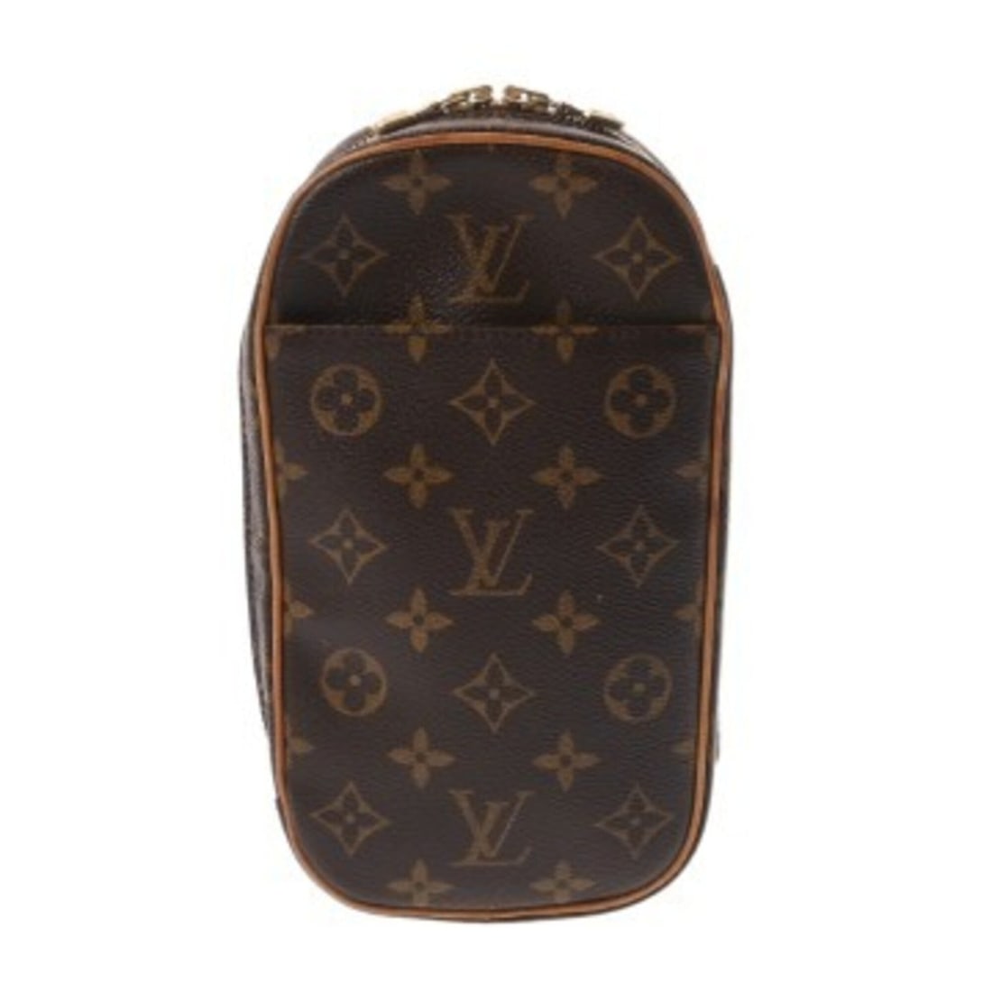 LOUIS VUITTON Louis Vuitton Monogram Pochette Gange Brown M51870 Men's Canvas Body Bag B Rank Used: --- Catalog ---Category: SizeSize (HxWxD): 22.5cm x 12.5cm x 5cm / 8.85'' x 4.92'' x 1.96''Strap Length: 115cm / 45.27''Category: DesignType: Sling bagColor: BrownGender: MenClosure: ZipperMaterial: M
