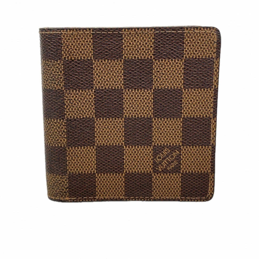 Louis Vuitton Damier Portefeuille 6 Cartes Credit N61666 Ebene Men's Wallet: --- Catalog ---Category: SizeSize (HxWxD): 10cm x 10cm x 1.5cm / 3.93'' x 3.93'' x 0.59''Category: DesignType: Bill wallet (bi-fold)Color: EbeneGender: MenCategory: GeneralMPN: N61666Brand: Louis Vuit