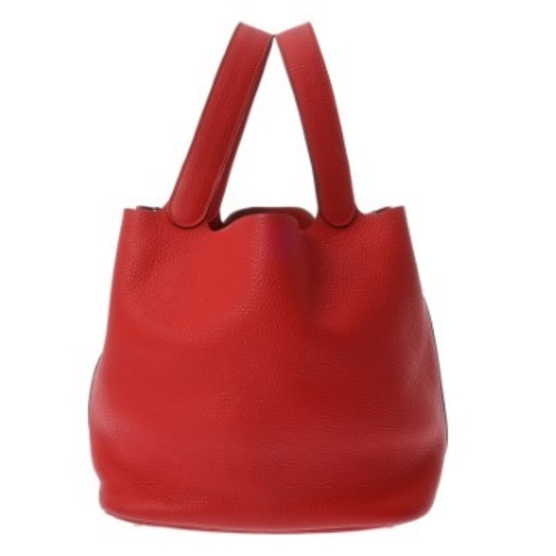 HERMES Picotin Lock GM Rouge Casaque A stamp (circa 2017) Women's Taurillon Clemence Handbag B Rank: --- Catalog ---Category: SizeSize (HxWxD): 26cm x 26cm x 21cm / 10.23'' x 10.23'' x 8.26''Handle Length: 41cm / 16.14''Category: DesignType: HandbagColor: Rouge casaqueGender: WomenMaterial: Taurillon