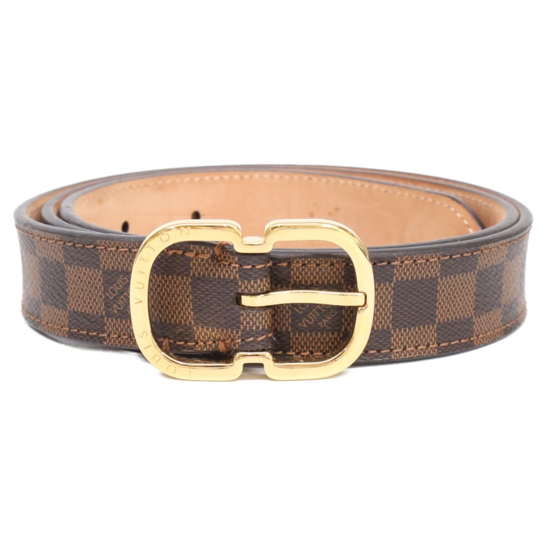 LOUIS VUITTON M9744 Ceinture Mini Damier Belt 80 32 Ebene Men's: --- Catalog ---Category: SizeLength: 75cm - 85cm / 29.52'' - 33.46''Category: DesignType: Standard beltColor: EbeneGender: MenMaterial (Strap): Damier Canvas Category: GeneralBrand: Louis Vuitton--- I