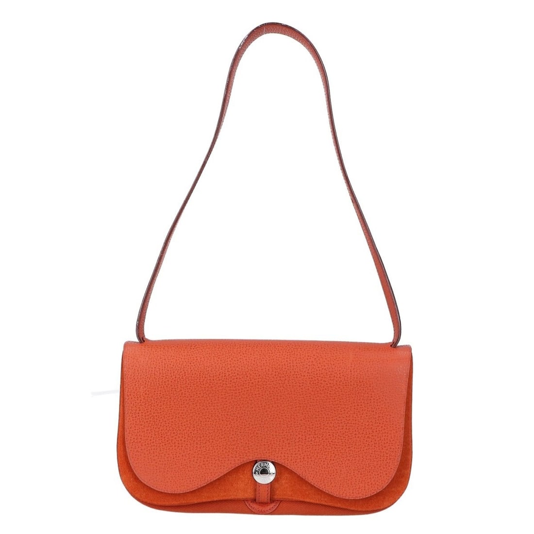HERMES (Hermes) ?I stamp Vache Liège x Toile H Sac Colorado PM Shoulder Bag Orange Silver: --- Catalog ---Category: SizeSize (HxWxD): 14cm x 22.5cm x 5cm / 5.51'' x 8.85'' x 1.96''Category: DesignType: Shoulder bagColor: OrangeGender: WomenHardware Color: SilverCategory: GeneralBrand: Herme