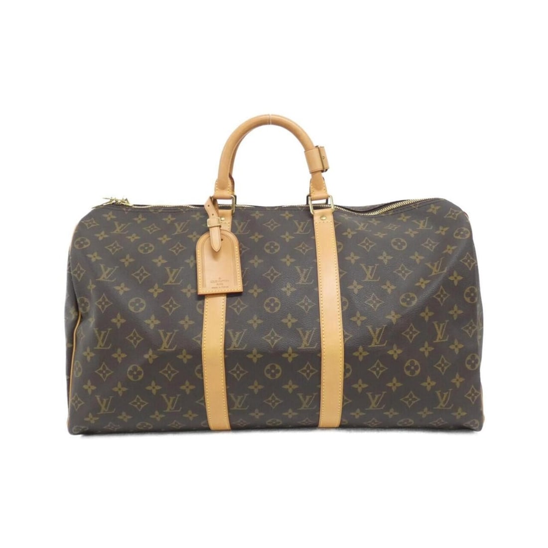 Louis Vuitton Monogram Keepall 50cm M41426 Boston Bag: --- Catalog ---Category: SizeSize (HxWxD): 29cm x 50cm x 22cm / 11.41'' x 19.68'' x 8.66''Category: DesignType: Boston bagColor: MarronGender: Men,WomenMaterial: Coated canvas Hardware Color: GoldCate