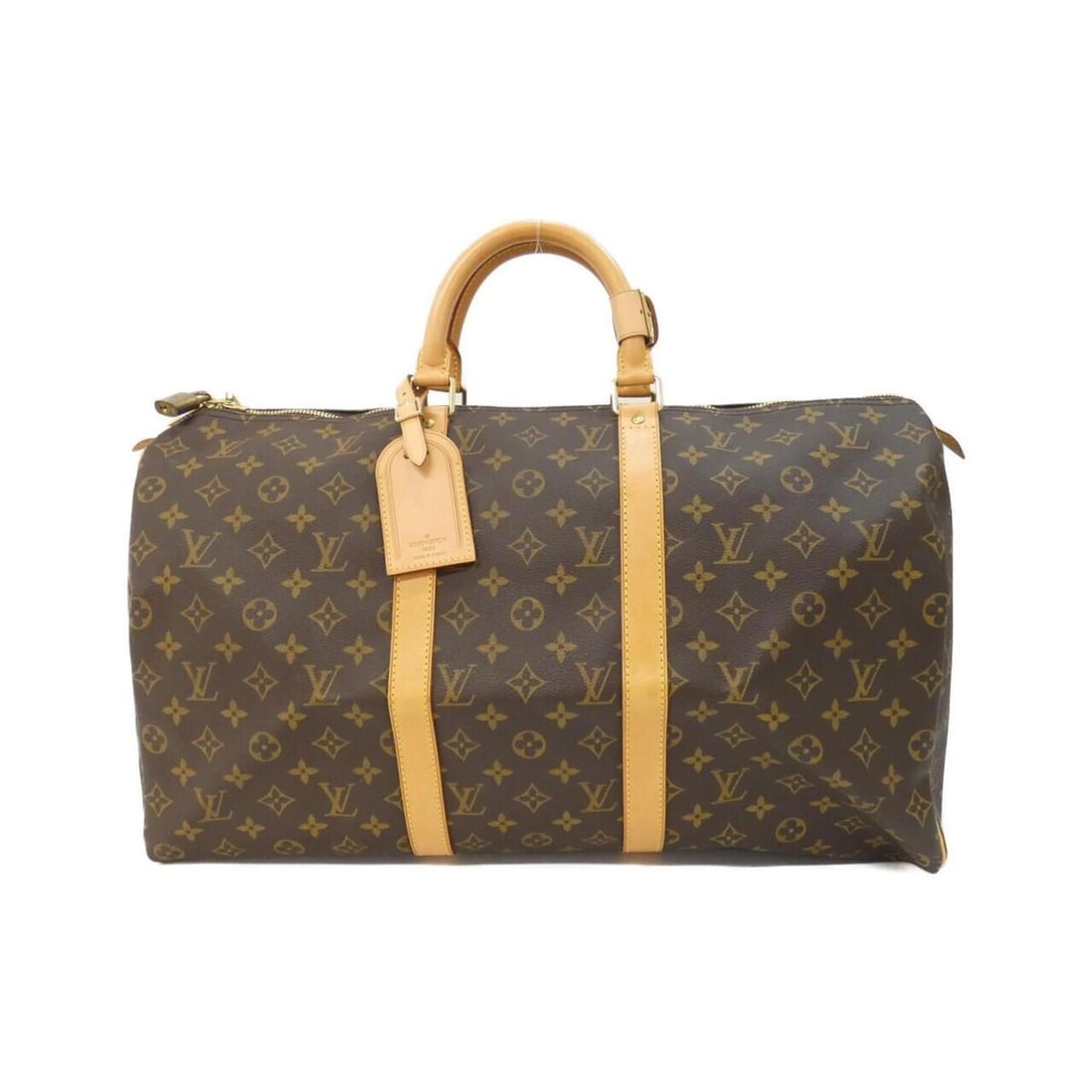 Louis Vuitton Monogram Keepall 50cm M41426 Boston Bag: --- Catalog ---Category: SizeSize (HxWxD): 29cm x 50cm x 22cm / 11.41'' x 19.68'' x 8.66''Category: DesignType: Boston bagColor: MarronGender: Women,MenMaterial: Coated canvas Hardware Color: