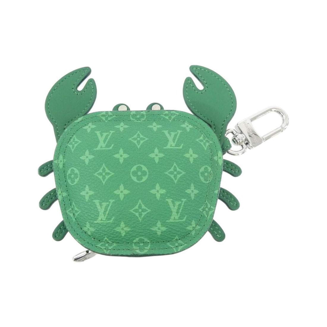 Louis Vuitton Monogram Accessory Bag Charm LV Club M01931: --- Catalog ---Category: SizeSize (HxWxD): 110.00mm x 110.00mm / 4.33'' x 4.33''Category: DesignType: Handbag charmColor: VertGender: Men,WomenMaterial: CanvasCategory: GeneralMPN: M01931Brand: Louis