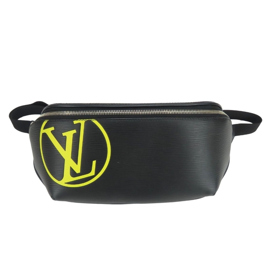 Louis Vuitton Body Bag Bum M55131 LV Circle Epi Leather Noir Yellow Men's LOUIS VUITTON: --- Catalog ---Category: SizeSize (HxWxD): 17cm x 31cm x 5cm / 6.69'' x 12.2'' x 1.96''Category: DesignType: Sling bagColor: Black, Noir, YellowGender: MenMaterial: Epi leather Category: GeneralBrand: