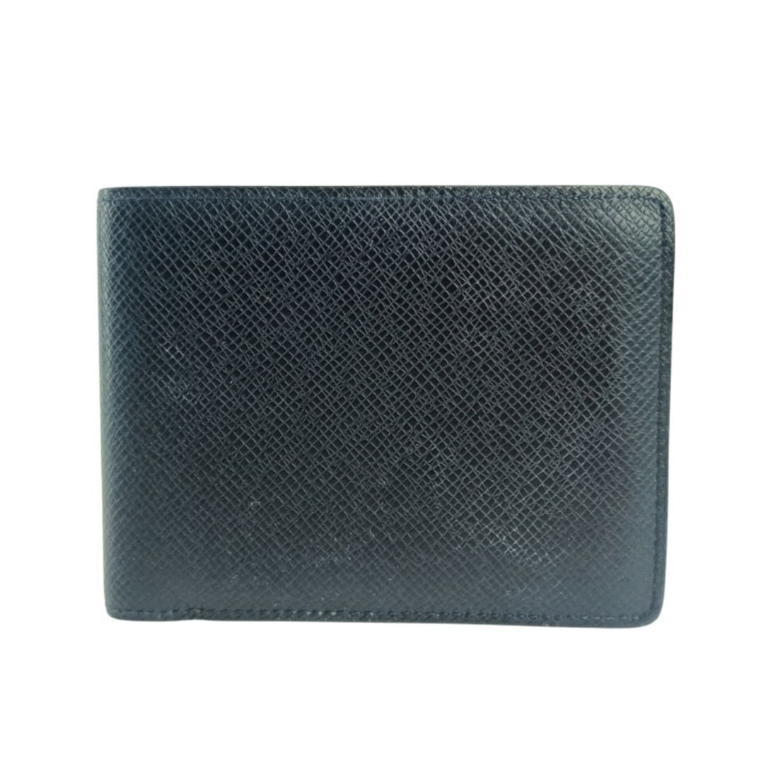 LOUIS VUITTON Louis Vuitton Bi-fold Wallet Portefeuille Multiple M30531 Noir Taiga Leather Men's: --- Catalog ---Category: SizeSize (HxWxD): 9cm x 11.5cm x 1.5cm / 3.54'' x 4.52'' x 0.59''Category: DesignType: Wallet (bi-fold)Color: NoirGender: MenMaterial: Taiga leather Category: GeneralMPN: M305