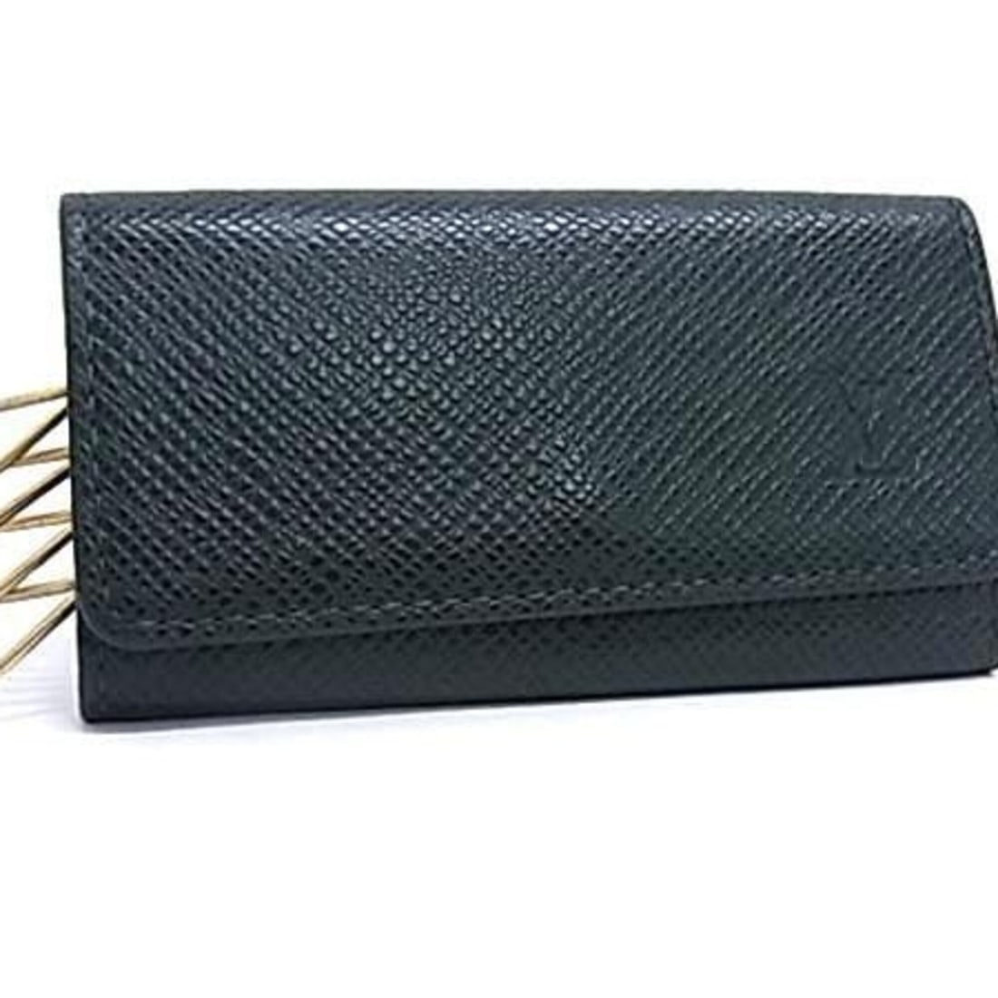 LOUIS VUITTON Louis Vuitton Key Case Multicles 4 M30524 Epicea Taiga Men's 4-Key: --- Catalog ---Category: DesignType: KeycaseColor: Episea, GreenGender: Men,WomenMaterial: Taiga leather Category: GeneralMPN: M30524Brand: Louis VuittonCountry of Origin: SpainCategory: Physical Prop