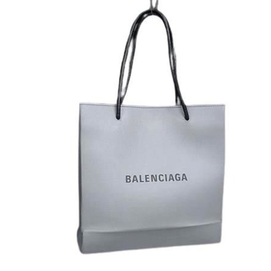 BALENCIAGA Balenciaga handbag 597860 gray leather women's tote bag: --- Catalog ---Category: SizeSize (HxWxD): 26.5cm x 26cm x 9.5cm / 10.43'' x 10.23'' x 3.74''Category: DesignType: HandbagColor: GrayGender: Women,MenMaterial: Leather Category: GeneralMPN: 597860Bran