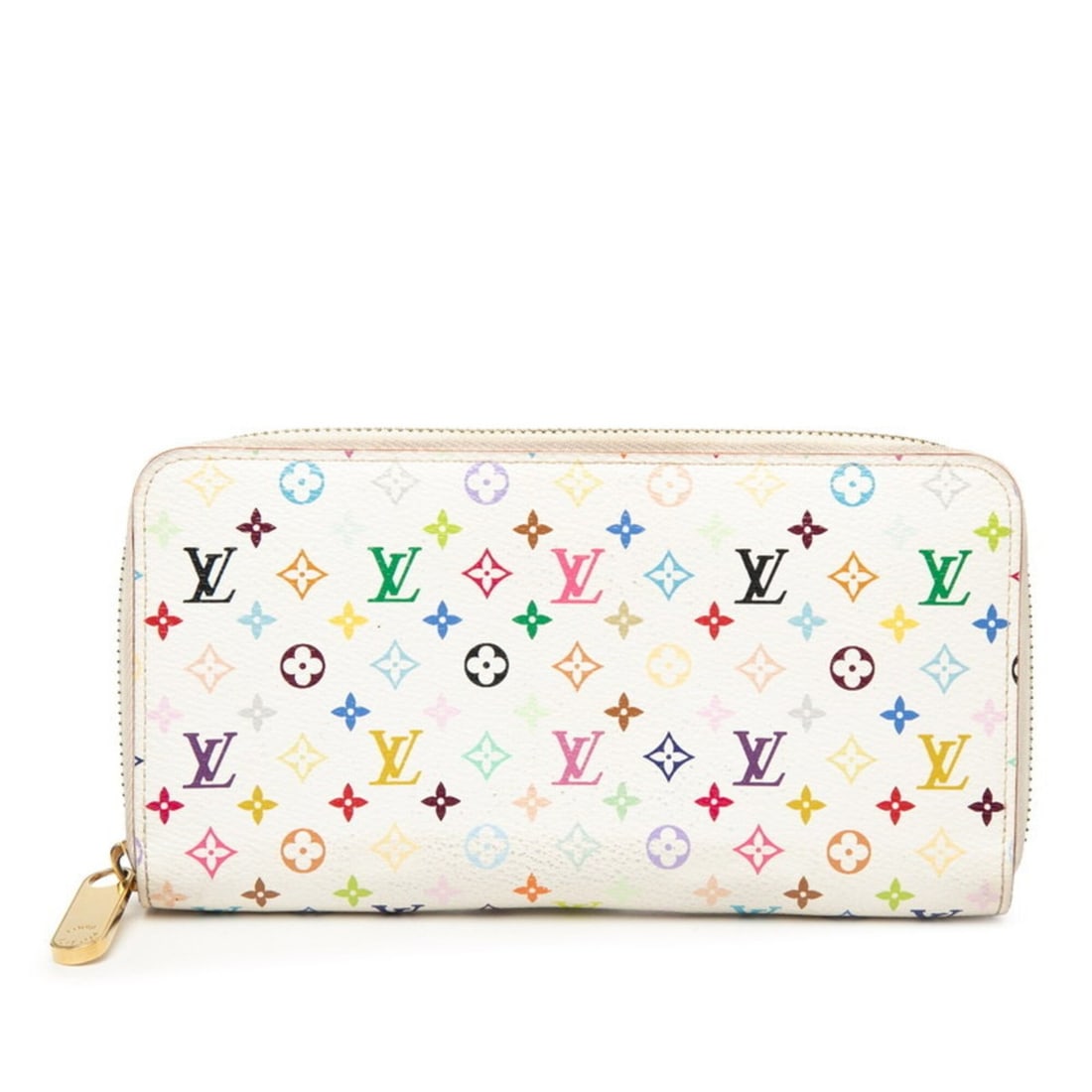 Louis Vuitton Monogram Multicolor Zippy Wallet Long M60241 White Leather Women's LOUIS VUITTON: --- Catalog ---Category: SizeSize (HxWxD): 10cm x 19.5cm x 2cm / 3.93'' x 7.67'' x 0.78''Category: DesignType: Long wallet (bi-fold)Color: Multi-color, WhiteGender: WomenMaterial: PVC , Leather Catego