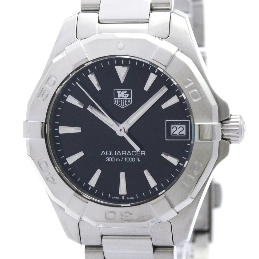 TAG HEUER Aquaracer 300M Steel Quartz Ladies Watch WAY1310 Polished: --- Catalog ---Category: SizeCase Diameter: 32mm / 1.26''Category: DesignType: WristwatchStyle: SportGender: BoysColor (Dial): BlackMaterial (Band): Stainless steelMaterial (Case): Stainless steelCate
