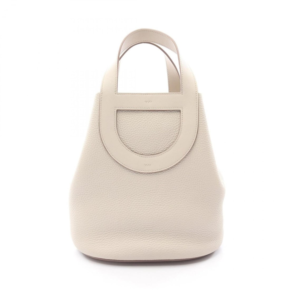 Hermes In the Loop 23 Beton Handbag, Leather (Veau Swift/Taurillon Clemence), Women's, Beige (1 of 16)