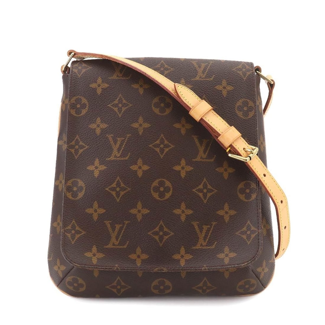 Louis Vuitton Monogram Musette Salsa Short Shoulder Handbag M51258: --- Catalog ---Category: SizeSize (HxWxD): 23cm x 22cm x 6cm / 9.05'' x 8.66'' x 2.36''Category: DesignType: Handbag, Shoulder bagColor: MonogramGender: WomenMaterial: Monogram Category: GeneralMPN: