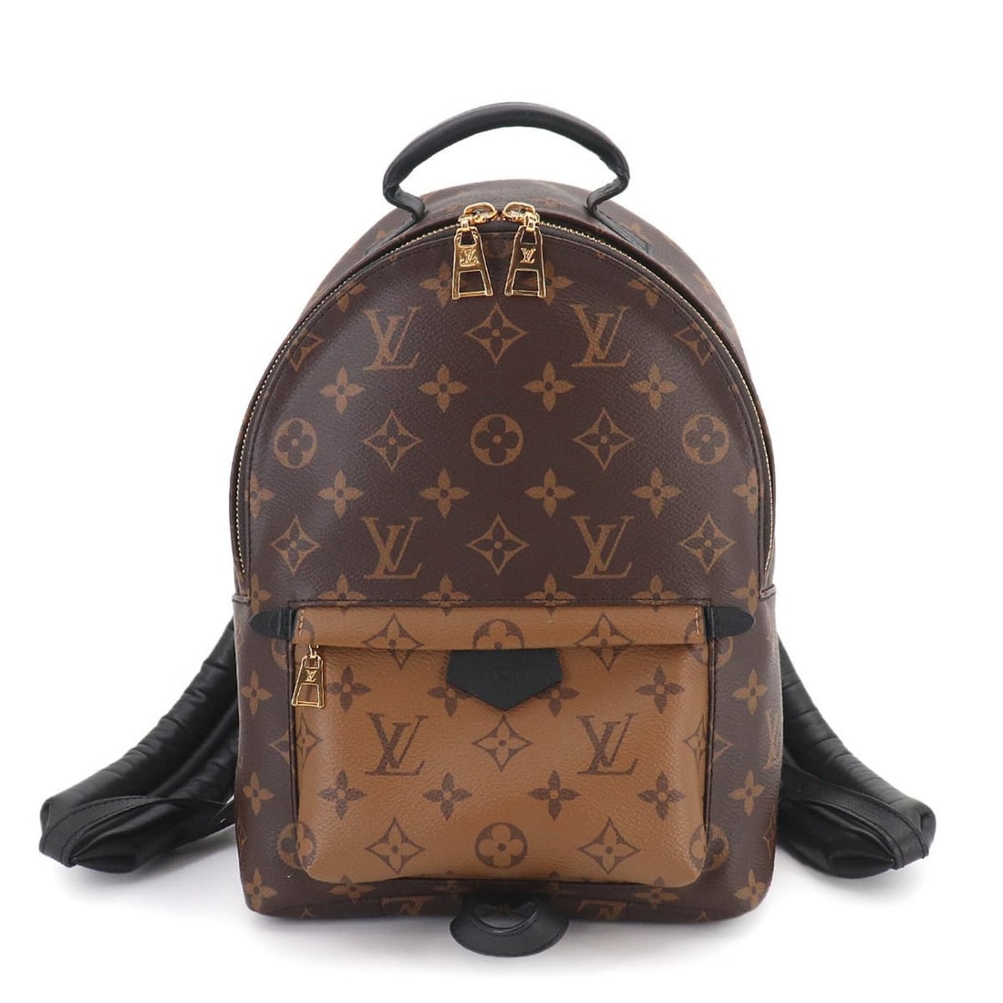 Louis Vuitton Monogram Reverse Palm Springs Backpack PM Brown M44870 RFID (1 of 10)