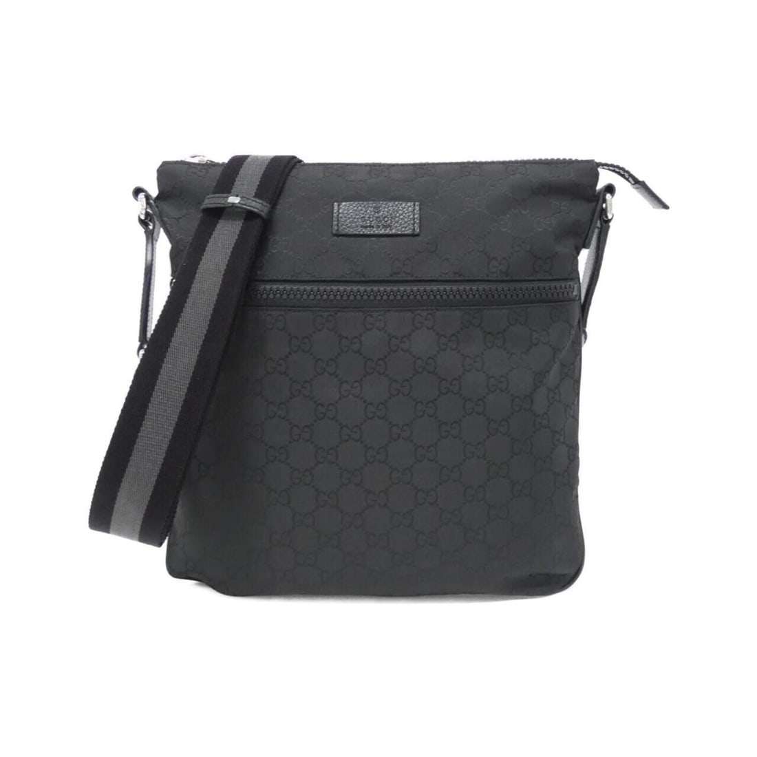 Gucci 449185 G1XHN Shoulder Bag: --- Catalog ---Category: SizeSize (HxWxD): 31cm x 29cm x 2cm / 12.2'' x 11.41'' x 0.78''Category: DesignType: Shoulder bagColor: BlackGender: Women,MenMaterial: Nylon Category: GeneralMPN: 449185 G1XH